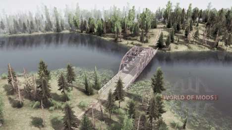 Forest Lakes para Spintires MudRunner