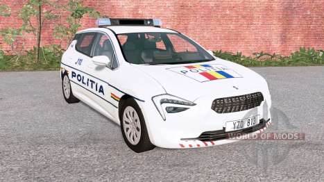 Cherrier FCV Romanian Police para BeamNG Drive