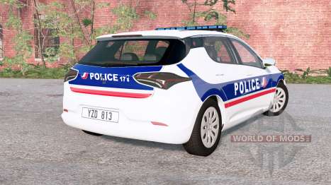 Cherrier FCV National Police v0.2 para BeamNG Drive