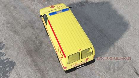 Gavril De La Serie H De La Ambulancia para BeamNG Drive