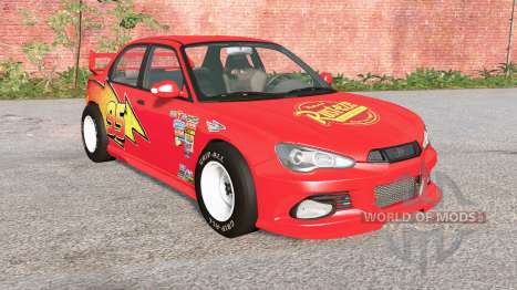 Hirochi Sunburst Lightning McQueen para BeamNG Drive