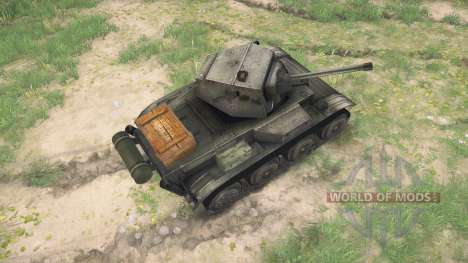 Light Tank Mk.VII (A17) Tetrarch para Spintires MudRunner