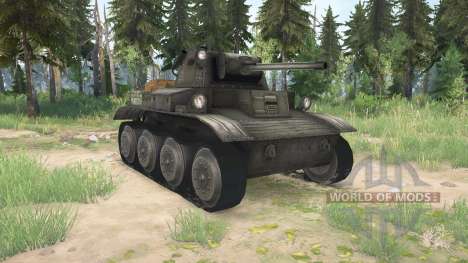 Light Tank Mk.VII (A17) Tetrarch para Spintires MudRunner