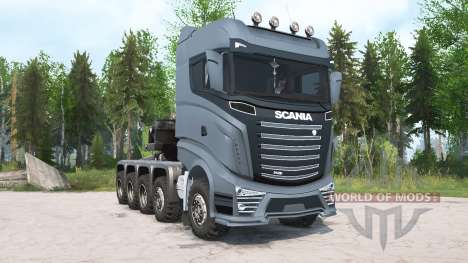 Scania R1000 10x10 para Spintires MudRunner