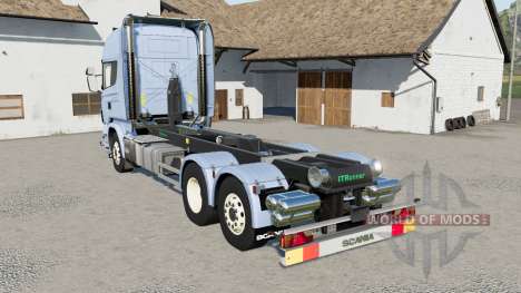 Scania R730 hooklift para Farming Simulator 2017