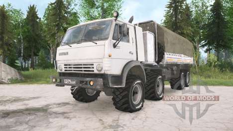 KamAZ-6350 para Spintires MudRunner