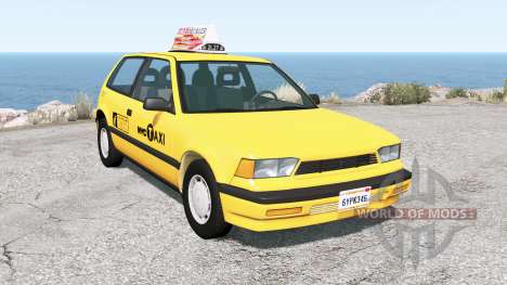 Ibishu Covet New York Taxi para BeamNG Drive