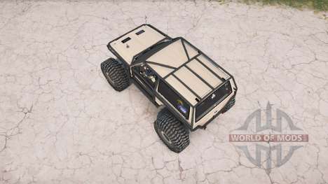 Jeep Cherokee 2-door (XJ) crawler para Spintires MudRunner