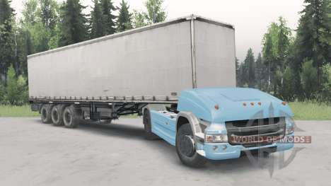 No tripuladas camión Scania 4x4 v2.1 para Spin Tires