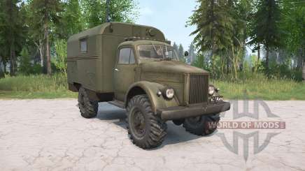 El GAZ-63 para MudRunner
