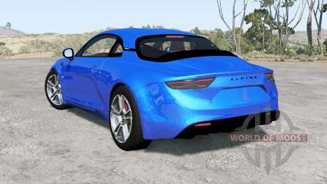 Alpine A110 Premiere Edition 2018 para BeamNG Drive