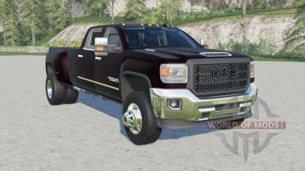 GMC Sierra 3500 HD Denali Crew Cab 2015 v1.4 para Farming Simulator 2017