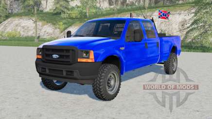 Ford F-250 Super Duty XL Double Cab 2002 para Farming Simulator 2017