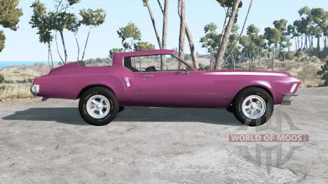 Buick Riviera (49487) 1971 para BeamNG Drive