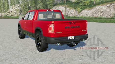 Ram 1500 Rebel Crew Cab (DT) 2019 para Farming Simulator 2017