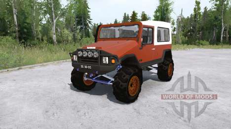 UMM Alter II lifted para Spintires MudRunner