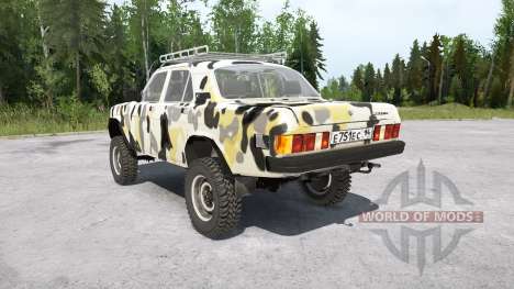 Gaz-31029 Volga 4x4 para Spintires MudRunner
