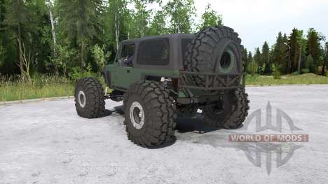 Jeep Wrangler crawler para Spintires MudRunner