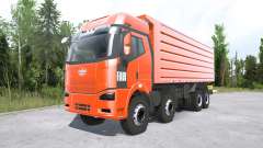 FAW Jiefang J6P 8x8 Dump Truck para MudRunner