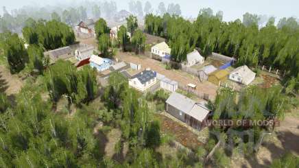 Ural 10: Village v1.1 para MudRunner