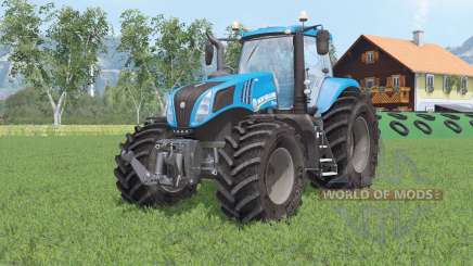 Nueva Hollanɒ T8.320 para Farming Simulator 2015
