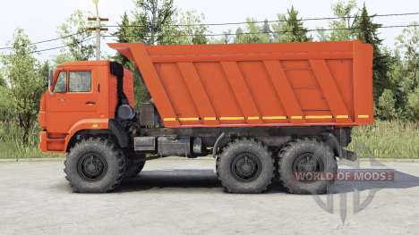 Kamaz 65222 para Spin Tires