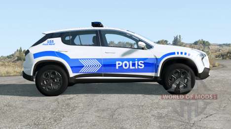 Cherrier FCV Turkish Police v1.1 para BeamNG Drive