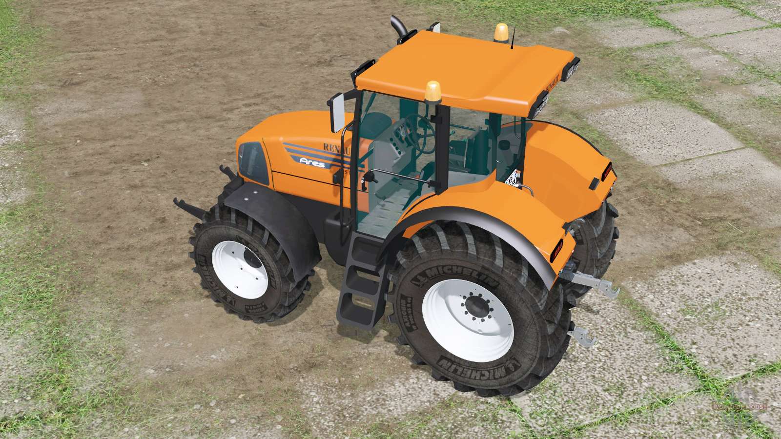 Renault Ares 825 RȤ para Farming Simulator 2015