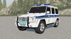 Mercedes-Benz G 55 AMG (W463) Policía para Farming Simulator 2017