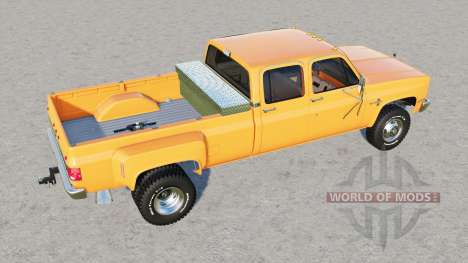 Chevrolet K30 Silverado Crew Cab Dually 1986 para Farming Simulator 2017