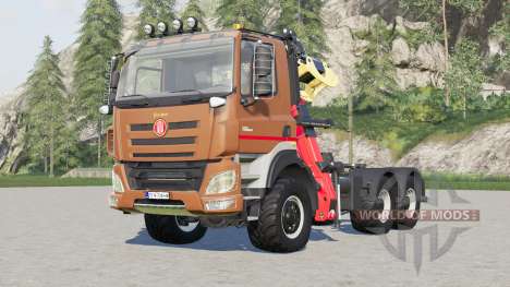 Tatra Phoenix T158 Forestry Semi-trailer 2015 para Farming Simulator 2017