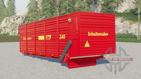 Schuitemaker Siwa 240 hooklift container para Farming Simulator 2017