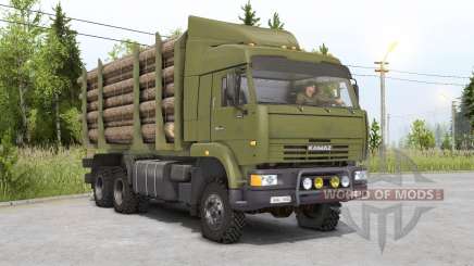 Kamaz-6522ⴝ para Spin Tires