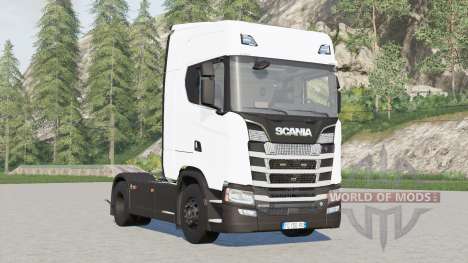 Scania S580 4x4 Highline〡para tirar del semirrem para Farming Simulator 2017