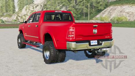 Ram 3500 Limited Crew Cab Dually (D2) Ձ019 para Farming Simulator 2017