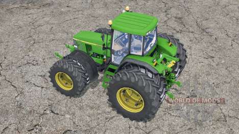 John Deere 7810〡twin ruedas para Farming Simulator 2015