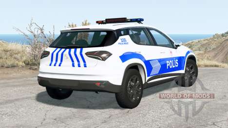 Cherrier FCV Turkish Police v1.2 para BeamNG Drive