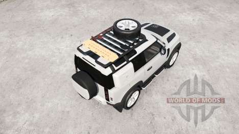 Land Rover Defender 90 D240 SE Adventure 2020 para Spintires MudRunner