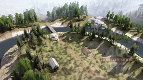 Silver Mountains v1.0 para Spintires MudRunner