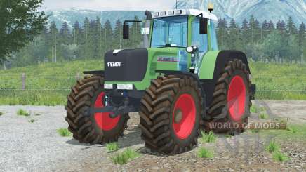 Fendt 926 Vario TMS〡hippie verde para Farming Simulator 2013
