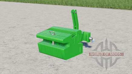 John Deere slice weight para Farming Simulator 2017