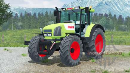 Claas Ares 826 RZ〡yellow verde para Farming Simulator 2013