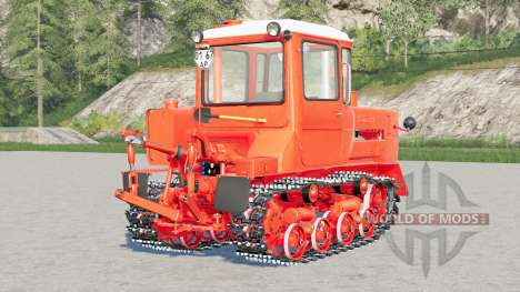 DT 175C Volgar〡 Naranja Rojo para Farming Simulator 2017