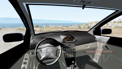 Toyota Vitz RS 5-door 2000 para BeamNG Drive