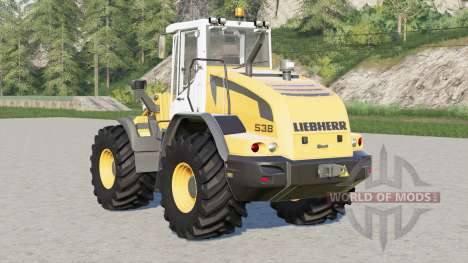 Liebherr L538〡 selección de ruedas para Farming Simulator 2017