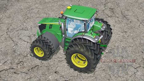 John Deere 7200R〡added ruedas para Farming Simulator 2015