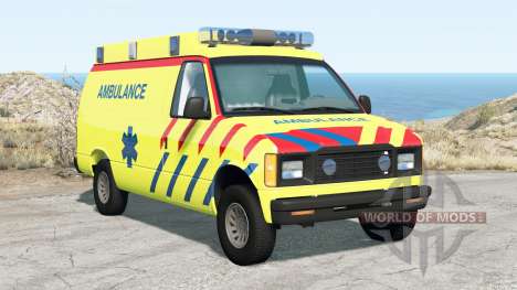 Gavril H-Series Ambulance para BeamNG Drive