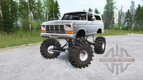 Ford Bronco Ranger XLT 1978〡 para Spintires MudRunner