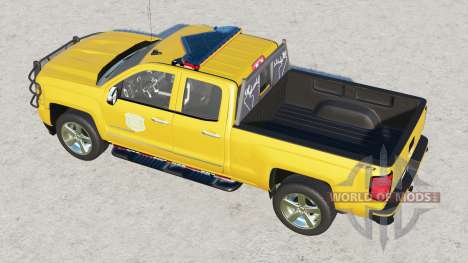 Chevrolet Silverado 1500 Cabina Doble〡Iowa DΝR para Farming Simulator 2017