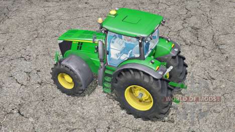 John Deere 7280R〡twin ruedas para Farming Simulator 2015